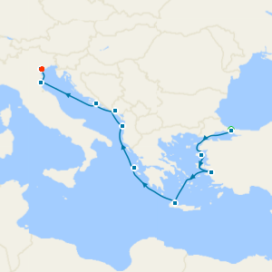 Aegean & Adriatic Coasts with Istanbul and Venice Stays
