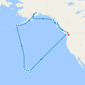 Glaciers & Volcanoes: Alaska & Hawaii from Seattle with Stay