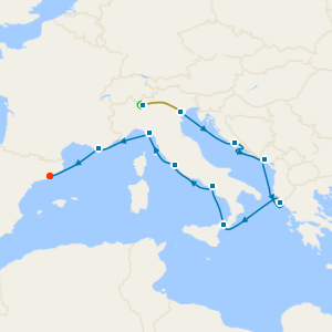 Lake Como & Venice Stays with Venetian & Roman Revelry to Barcelona
