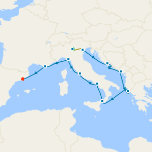 Lake Garda & Venice Stays with Venetian & Roman Revelry to Barcelona