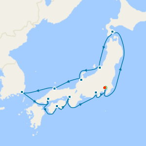 Tales of the Orient from Tokyo with 1 Nt Stay 