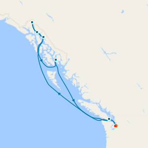 Alaska from Seattle with Stay