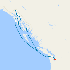 Alaska from Seattle with Stay