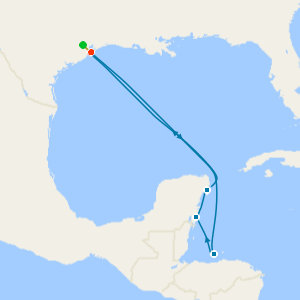 Western Caribbean from Galveston with 1nt Houston Stay