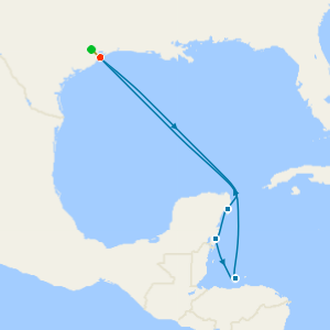 Western Caribbean from Galveston with 1nt Houston Stay