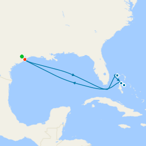 Bahamas from Galveston with 1nt Houston Stay