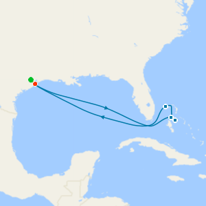 Bahamas from Galveston with 1nt Houston Stay