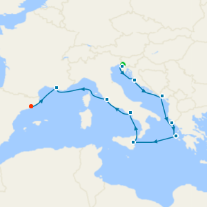 Treasures Though Time from Trieste to Barcelona