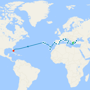 Grand Isles & Rivieras from Athens to Miami