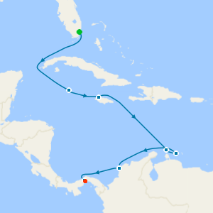 Classic Canal & Tropics from Miami to Panama City