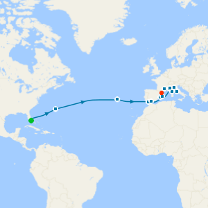 Grand Across The Atlantic from Miami to Barcelona
