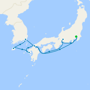 A Journey from Island Shores to Historic Harbours from Tokyo