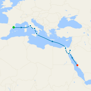 A Journey through Catalan Shores to Saudi Arabian Mystique from Barcelona