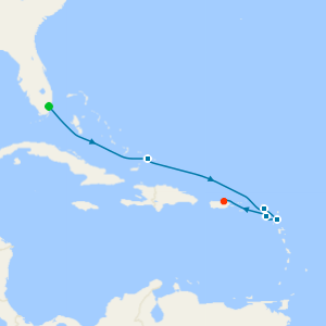 A Journey through Iconic Caribbean Islands & Underwater Wonders from Miami