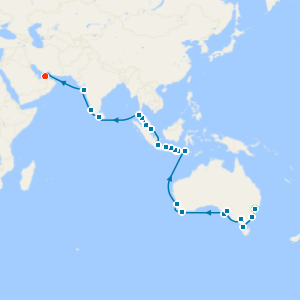 Grand Outback to Opulence from Sydney to Dubai with Stays