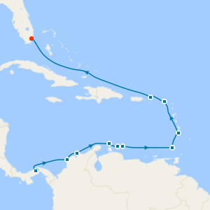 Carnival of Caribbean Colours from Panama City with Stay