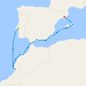 The Matador's Trek with Lisbon and Barcelona Stays