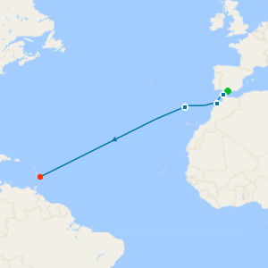 Transatlantic from Malaga to Barbados