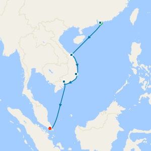 A Journey of Shimmering Horizons & Vibrant Discovery fr. Hong Kong to Singapore with Stays