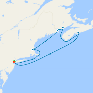 Canada & New England with Saint John from New York with Stay
