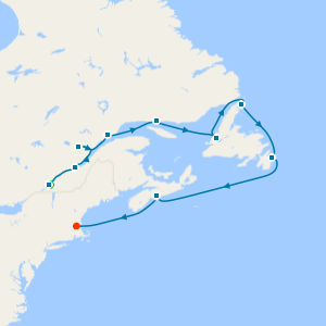 Canada & New England Circle from Montreal with Stay