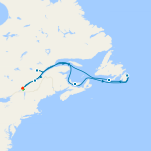 Canada & New England Circle from Montreal with Stay