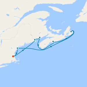 Canada & New England Circle from Boston with Stay