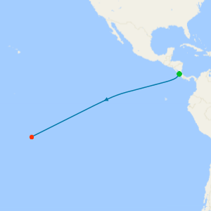 Puerto Caldera to Papeete