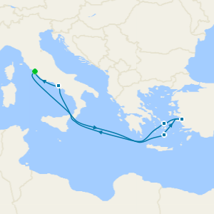 Greek Isles Fly Cruise from Rome