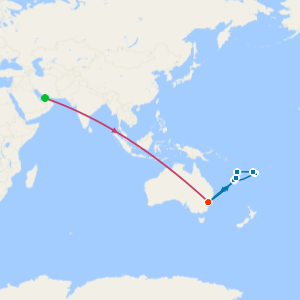 Dubai’s Desert Dunes, Sydney’s Hunter Valley & Fiji Explorer 