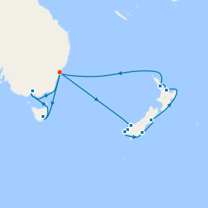 Sydney Stay, Hunter Valley Vineyards & Fjords of New Zealand with Melbourne & Tasmania 