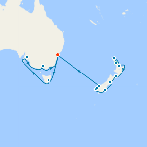 Auckland Stay, Fjords of New Zealand & Australia's Wine Route