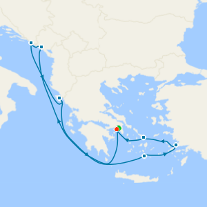 Starry Nights in Greece & Croatia from Athens with Stay