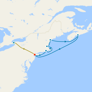 Niagara Falls, Best Of Canada & New England from New York with Stays