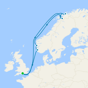 Norway and Northern Lights cruise from Southampton