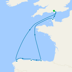 France & Spain from Southampton