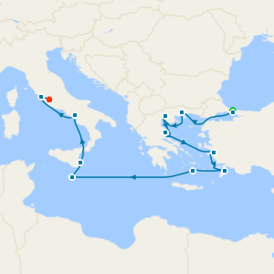 Tales of the Ancients with Istanbul and Rome Stays