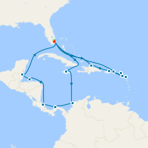 Grand Caribbean with Miami Beach Stay