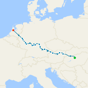 Jewels of Europe river cruise from Budapest to Amsterdam