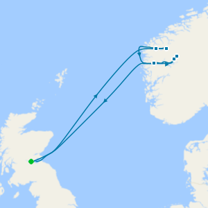Norwegian Fjords Bank Holiday Break from Rosyth