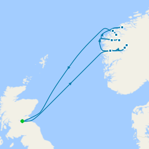 Scenic Fjords of Norway from Rosyth