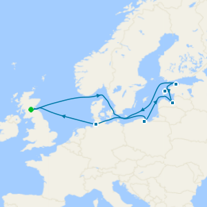 Discovering the Baltic with the Kiel Canal from Rosyth