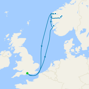 Fjords, Mountains & Waterfalls of Norway from Southampton