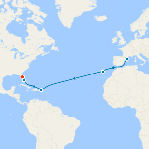 Grand Voyage with Barcelona and Orlando Stays