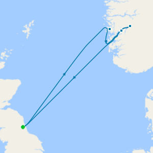 Norwegian Fjords Bank Holiday Break from Newcastle