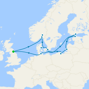Nine Nations of Northern Europe from Newcastle