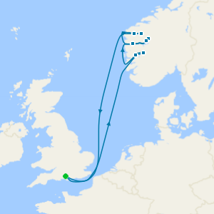 Springtime Falls & Fjords of Norway from Southampton