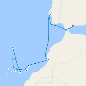 Spain, Portugal & Canary Islands from Tenerife