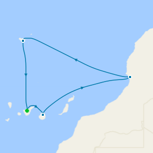 Spain, Portugal & Canary Islands from Tenerife