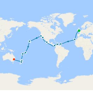 Southampton to Sydney
